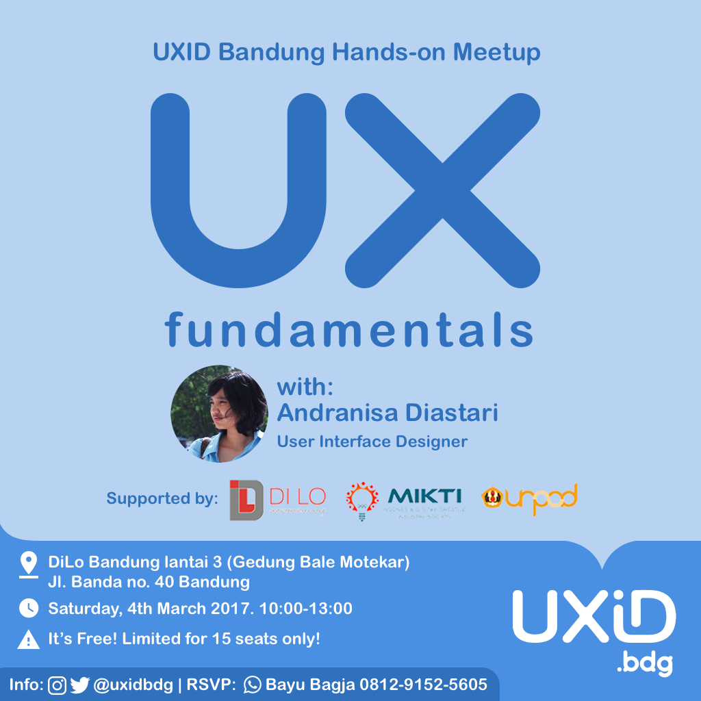 UXID Bandung Meetup: UX Fundamentals