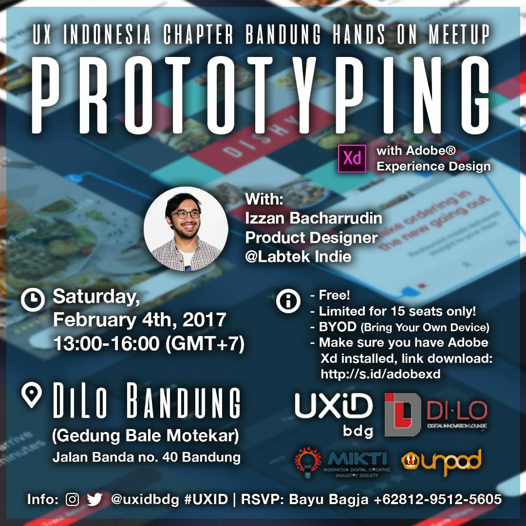 UXID Bandung Meetup – Prototyping – Februari 2017