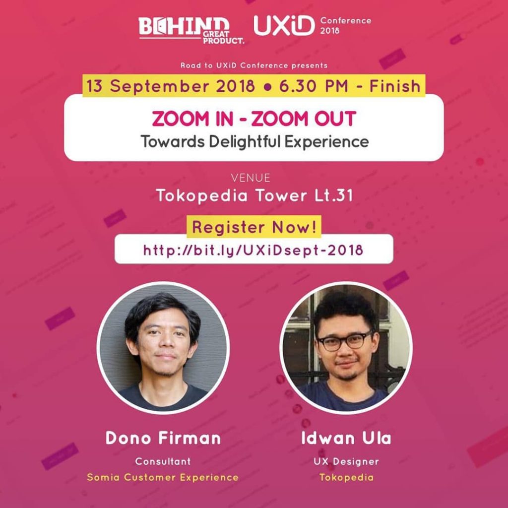 UXID Jakarta September 2018 Meetup